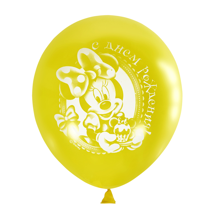 Набор шаров 12" "Дисней С днем рождения", 2 ст., 5 шт