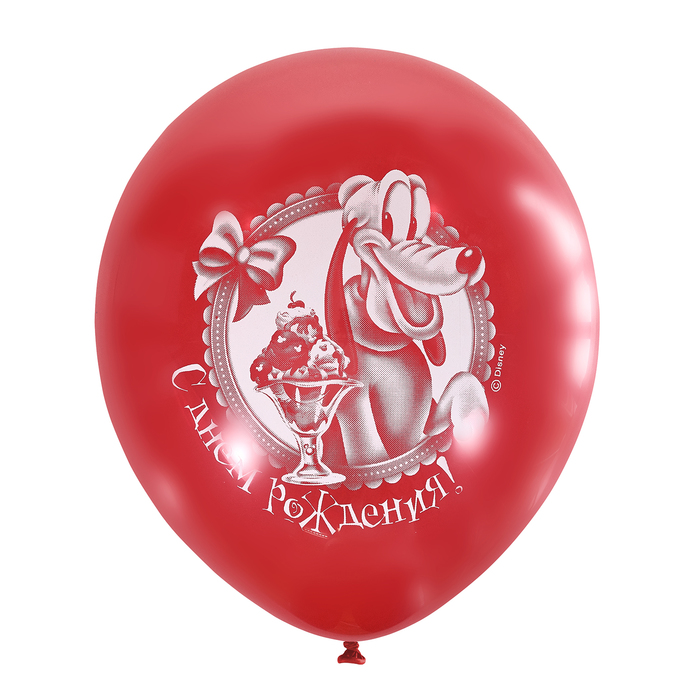 Набор шаров 12" "Дисней С днем рождения", 2 ст., 5 шт