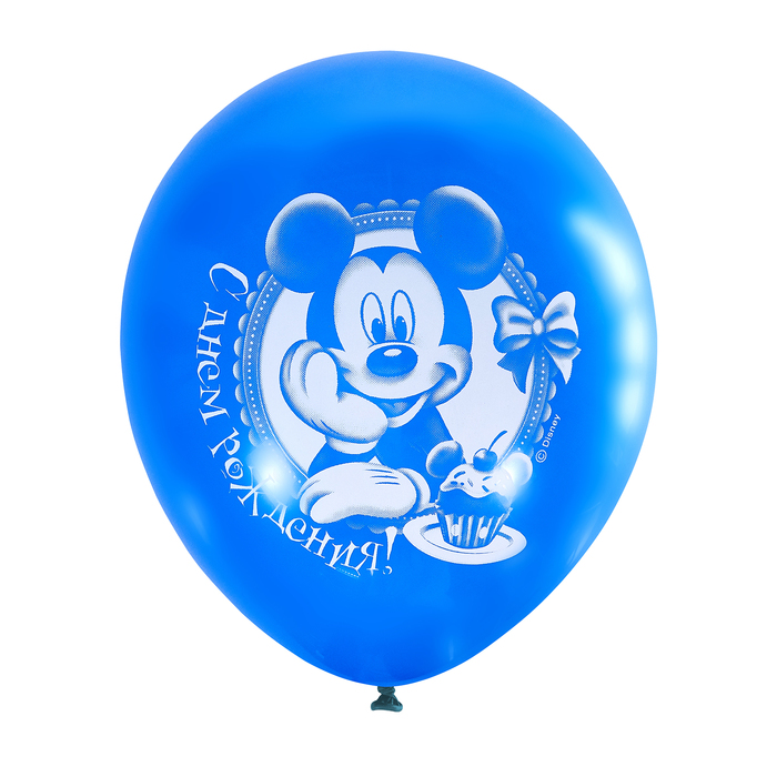 Набор шаров 12" "Дисней С днем рождения", 2 ст., 5 шт
