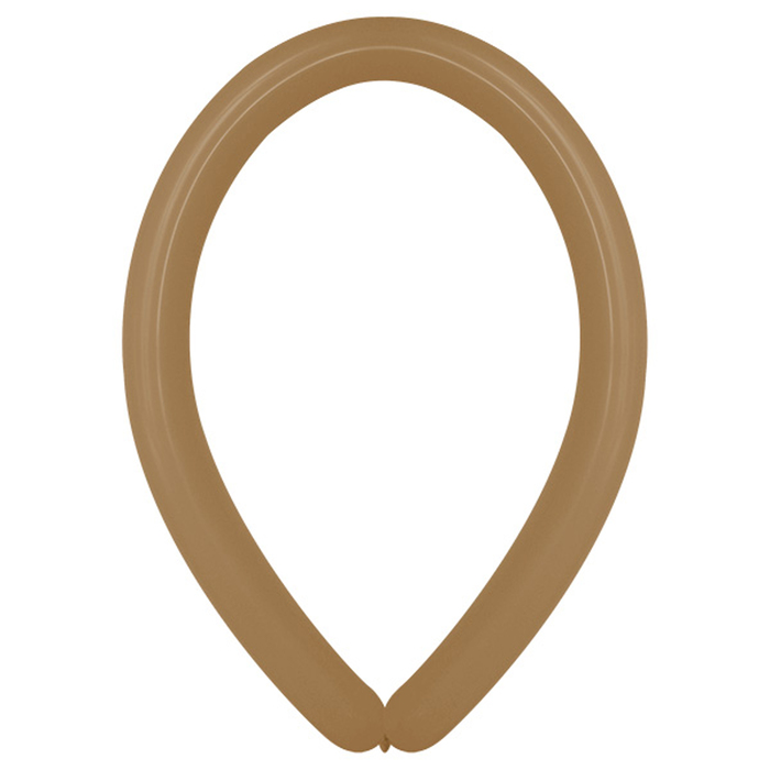 Шар для моделирования 270, декоратор, светло-коричневый набор 100 шт