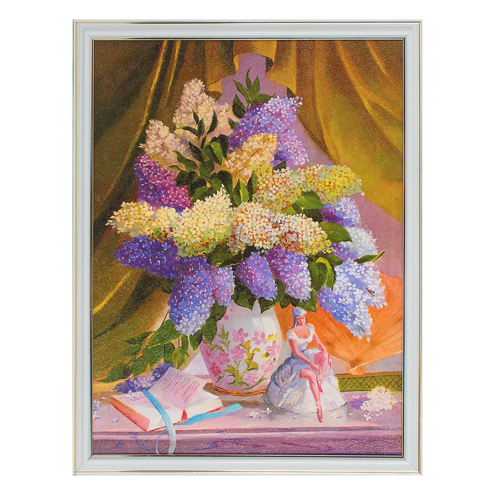 Картина "Сирень" 33х43 см