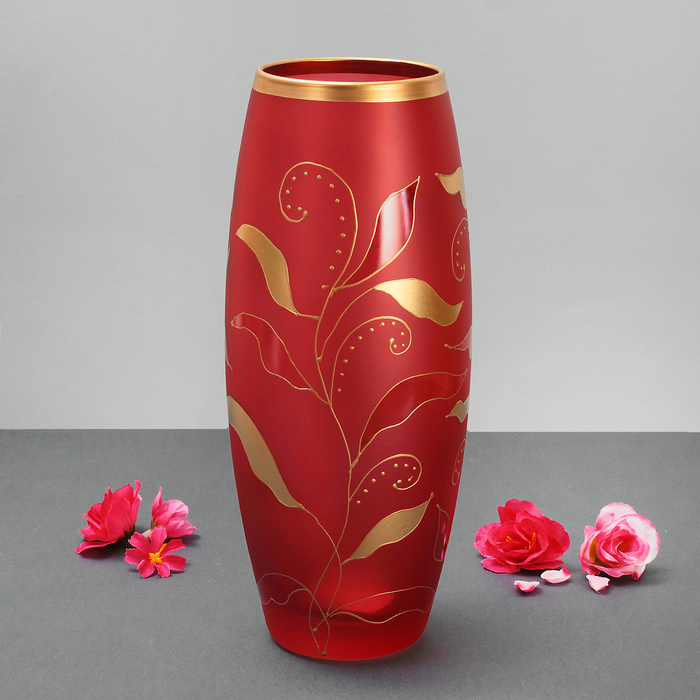 Ваза "Золотые листики"