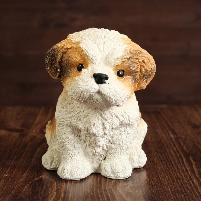 Копилка "Щенок" маленький, 15 см, микс