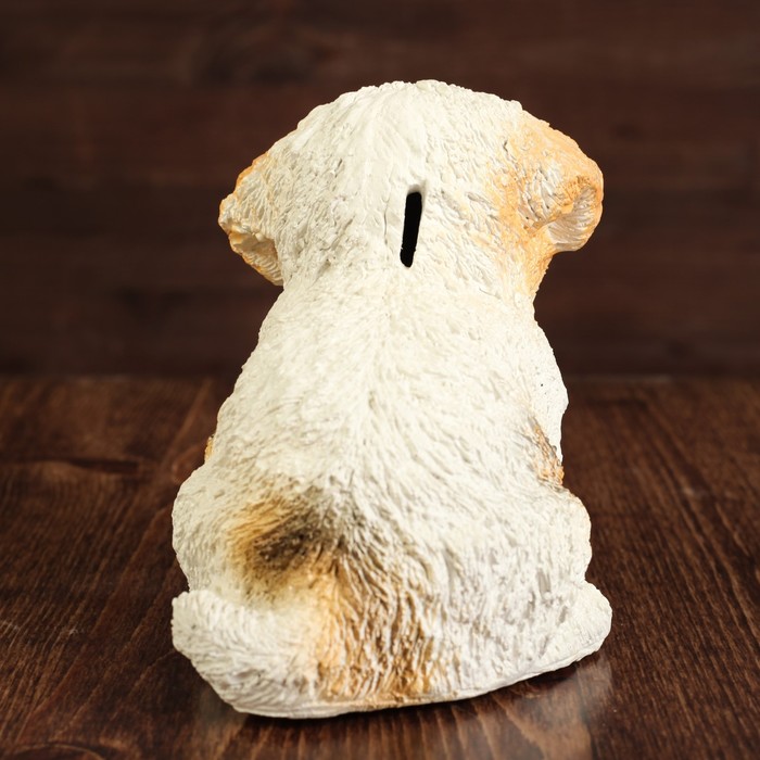 Копилка "Щенок" маленький, 15 см, микс