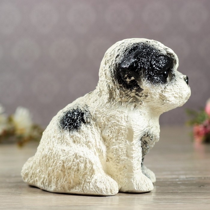 Копилка "Щенок" маленький, 15 см, микс