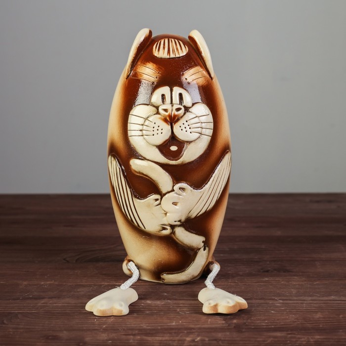 Копилка "Кот с сосиской"