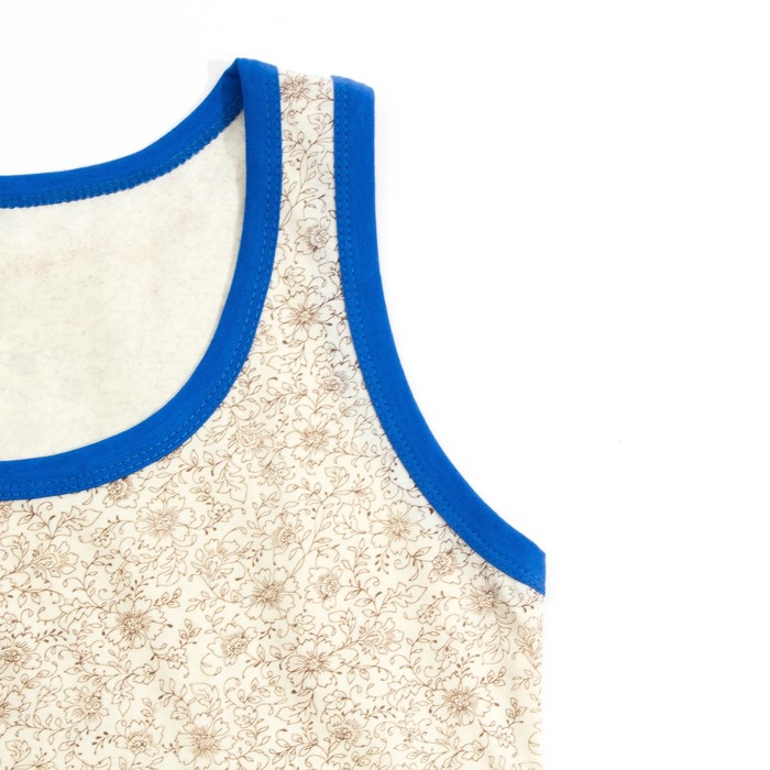 Пижама женская (майка, шорты), цвет бежевый, размер 52