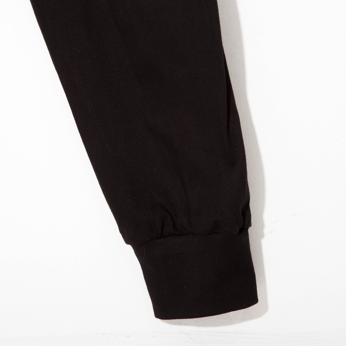 Кальсоны мужские, цвет чёрный, размер 56