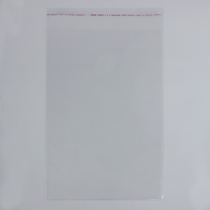 Пакет с липкой лентой 25 х 35/4 см, 25 мкм