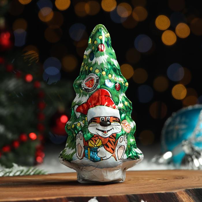 Фигура из тёмного шоколада 