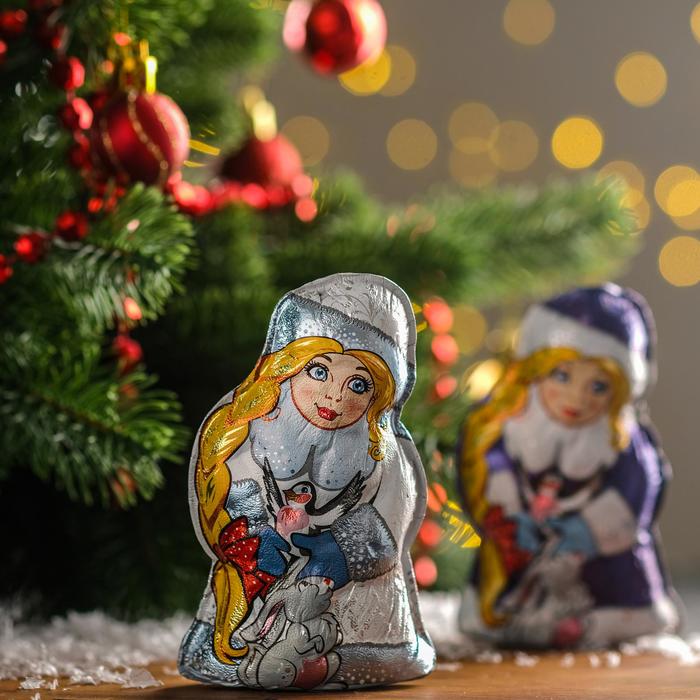 

Шоколадная фигурка «Снегурочка», микс, 50 г