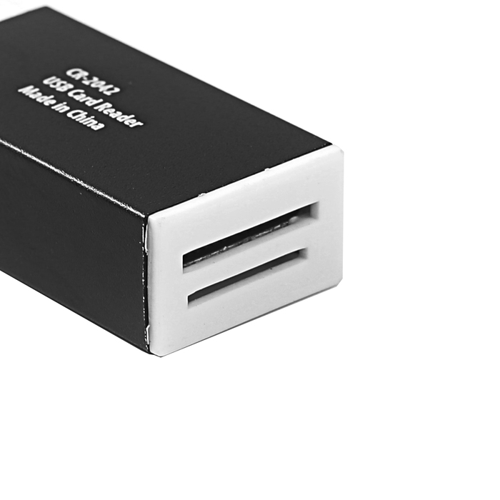 Картридер RITMIX CR-2042 black, SD/microSD/MS/M2