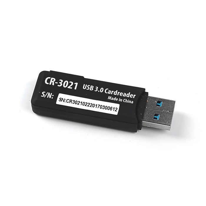 Картридер USB3.0 RITMIX CR-3021 black, SD/microSD