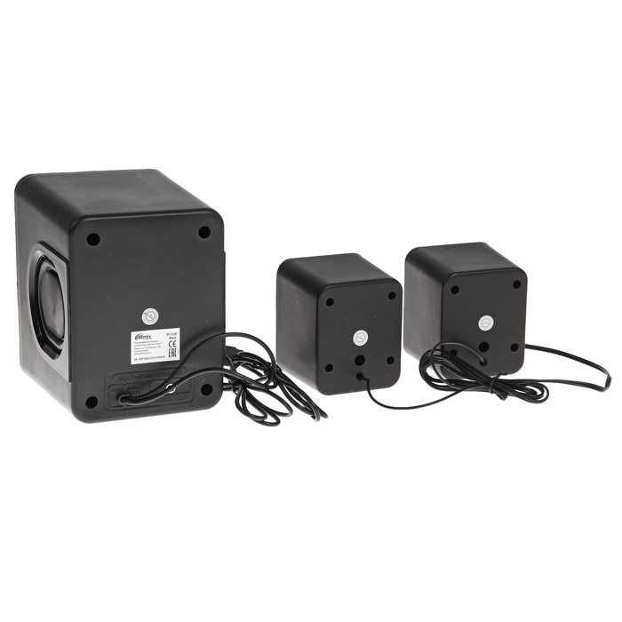 Акустическая система 2.1 RITMIX SP-2120, 2х3Вт+5Вт, USB, черная