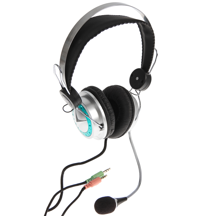 Гарнитура RITMIX RH-938M, Чувст: 105 дБ, Разъем: 3,5 мм,Кабель:3 м, микрофон