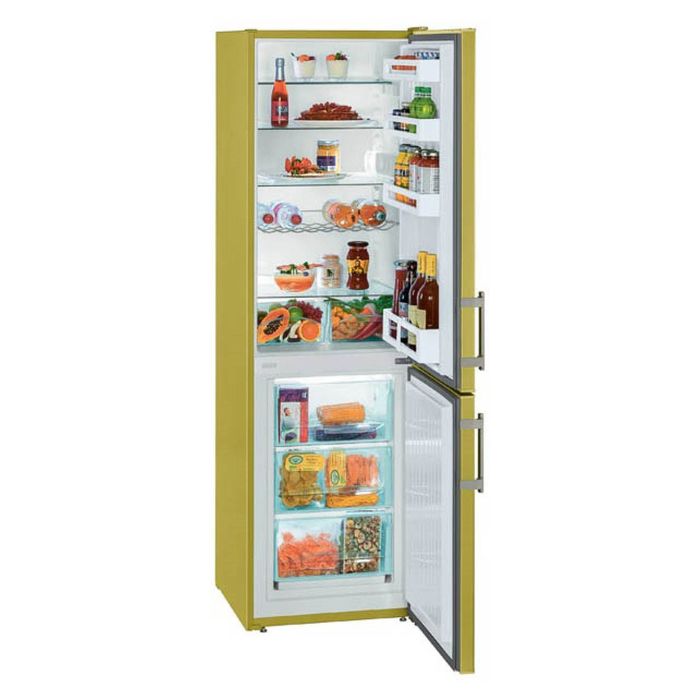 Холодильник Liebherr CUag 3311, класс А++, объем 294 л, двухкамерный, зеленый