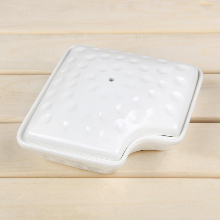 Набор мисок для снэков "Эстет.Пазл", 5 предметов 300/200 мл, на деревянной подставке УЦЕНКА