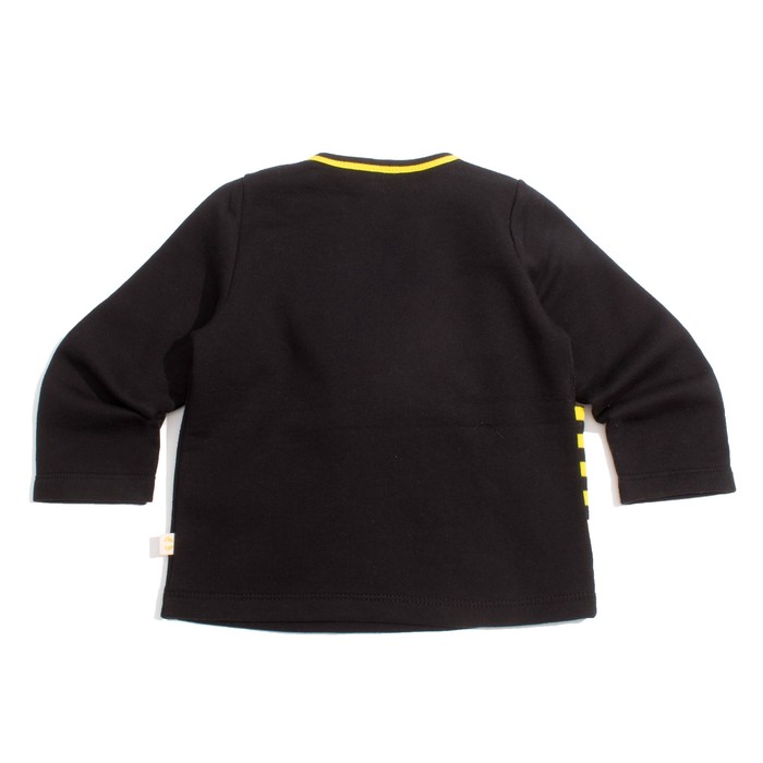 Жакет для девочки "Black_cat", рост 116 см, цвет чёрный/жёлтый ЖК-137