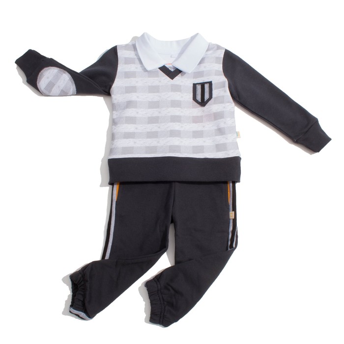 Рубашка-поло для мальчика "Dandy", рост 110 см, цвет белый Рб-099.1др