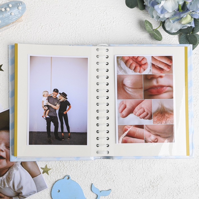 Фотоальбом "Лучший малыш на свете", 10 магнитных листов размером 12 х 18,7 см