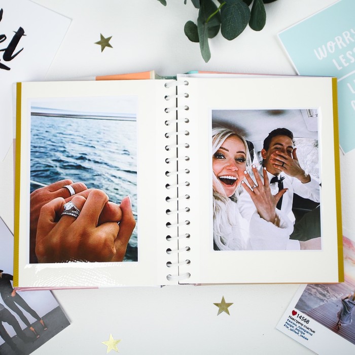 Фотоальбом "Наш первый семейный отпуск", 10 магнитных листов размером 12 х 18,7 см