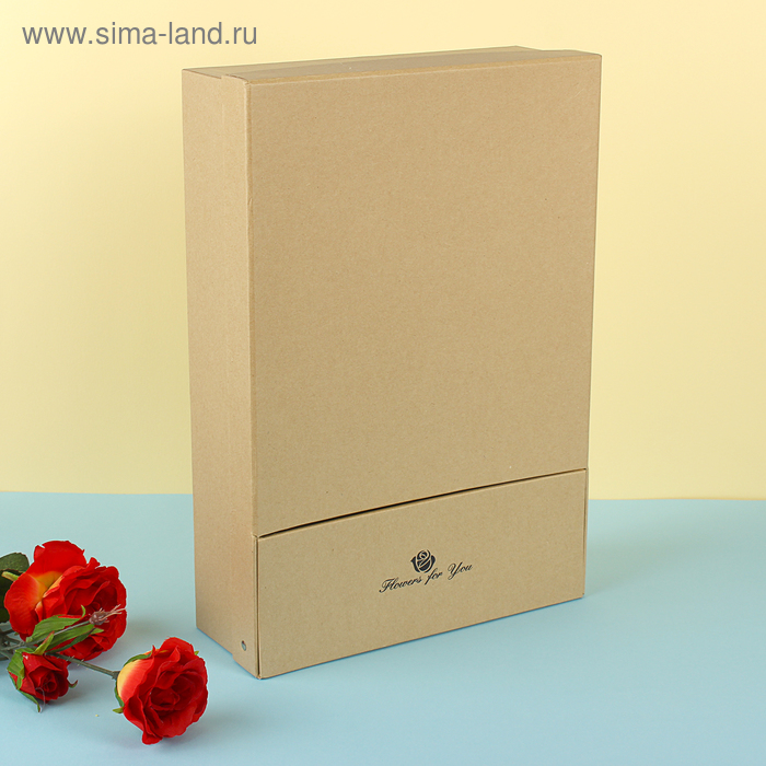 Подарочные коробки Коробка для цветов 36 х 25 х 9 см