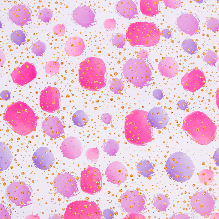 Бумага упаковочная глянцевая "Яркие эмоции", 70 х100 см