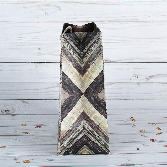 Пакет подарочный, люкс, 18 х 10 х 23 см