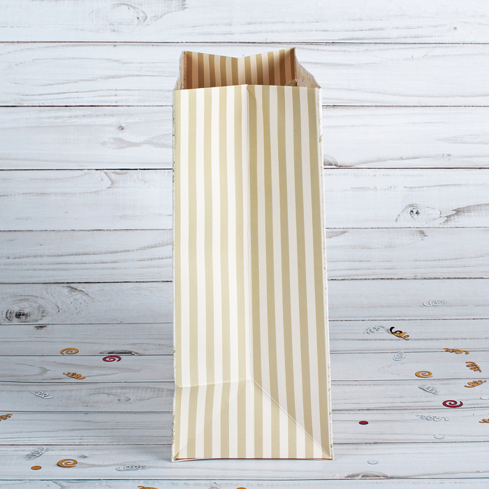 Пакет подарочный "Мрамор", люкс, 26 х 12 х 32 см