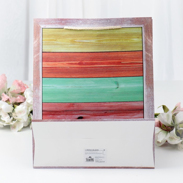 Пакет подарочный, люкс, 26 х 12 х 32 см