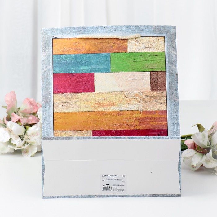 Пакет подарочный, люкс, 26 х 12 х 32 см