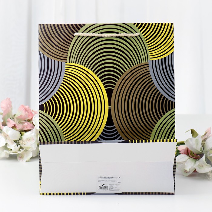 Пакет подарочный, люкс, 26 х 12 х 32 см