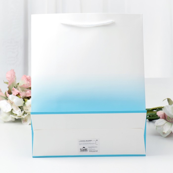 Пакет подарочный, люкс, 26 х 12 х 32 см