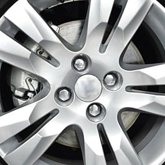 Колпачки на гайки и болты, хром серебро, 17 мм, набор 20 шт.