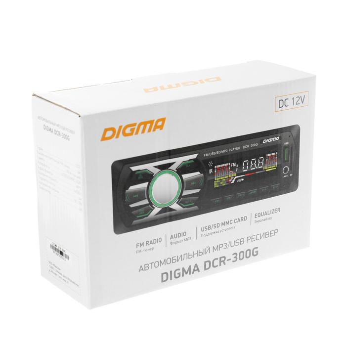 Автомагнитола Digma DCR-300G