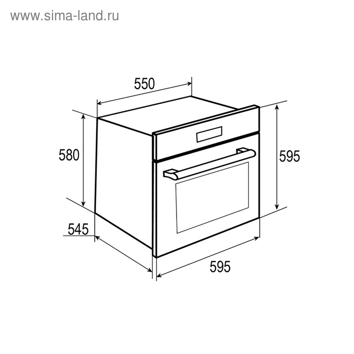 фото Духовой шкаф zigmund & shtain en 117.921 w, электрический, 67 л, класс а, белый