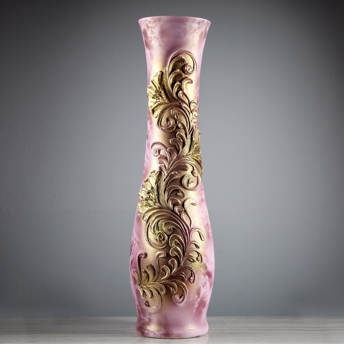 Ваза "Мира"   золотой узор