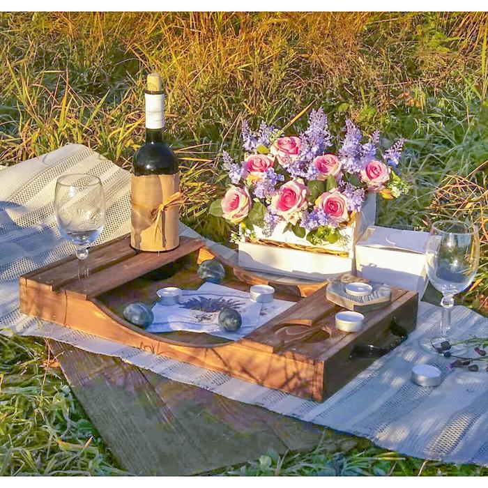 Поднос для вина 53,5х31х8,5 см