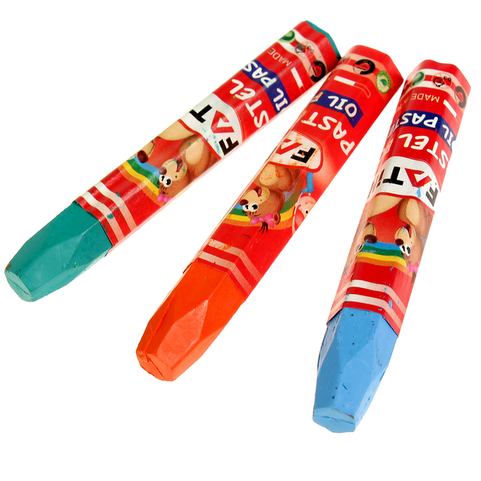 Пастель масляная 18 цветов Fatih High Quality, 75/10 мм, шестигранная