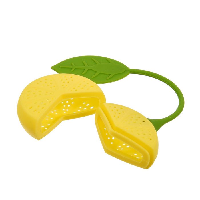 Ситечко для заваривания чая "Лимон" 18х5х2 см MARMITON /100/20