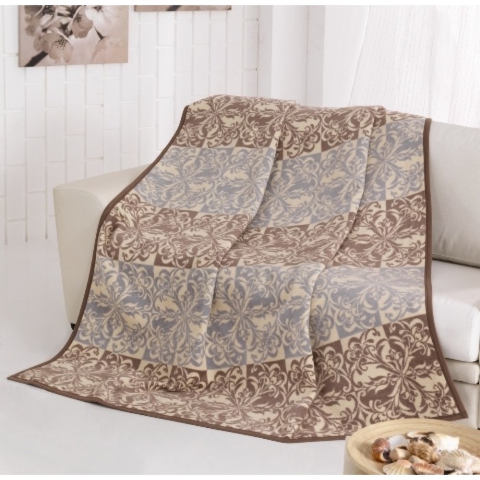 Плед хлопковый "Утро", размер 200х230 см Д-20