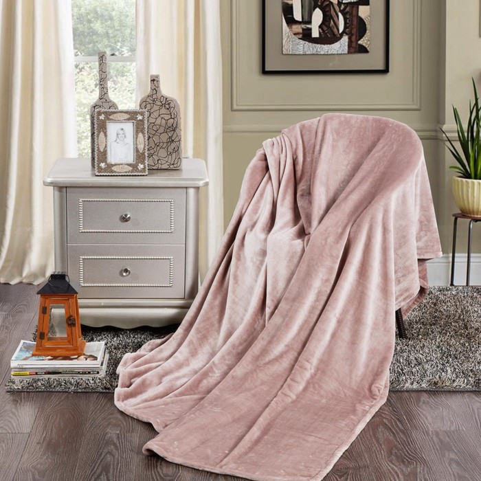 Плед "Тауп", размер 200х220 см С-20