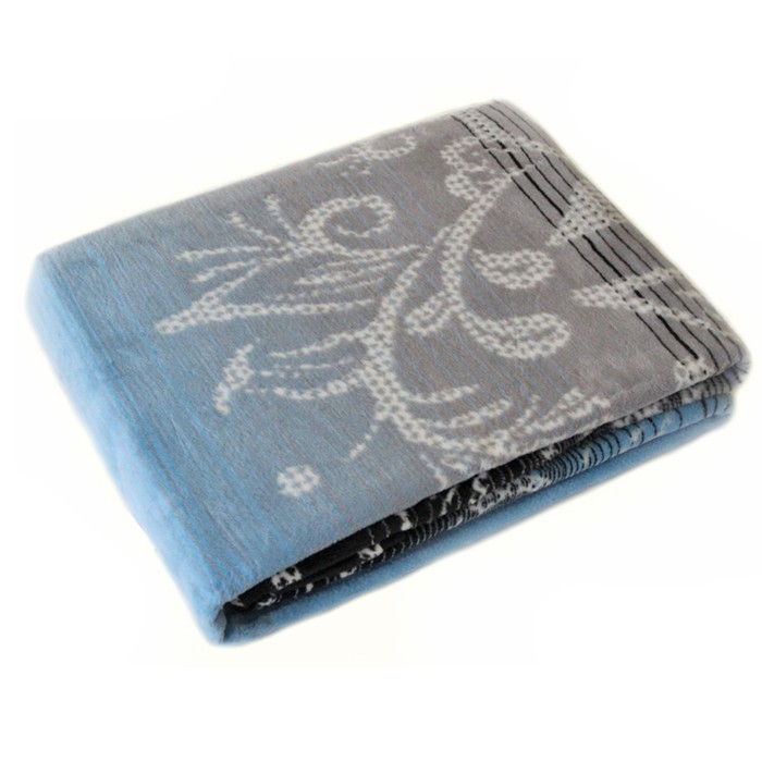 Плед хлопковый "Василек", размер 150х200 см Д-15