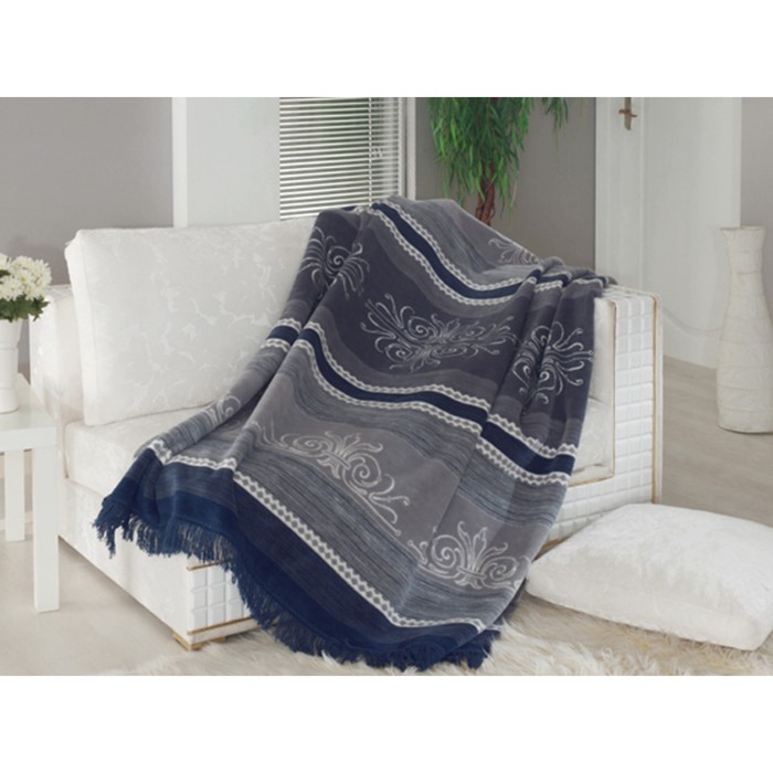 Плед хлопковый "Туман", размер 200х230 см Д-20