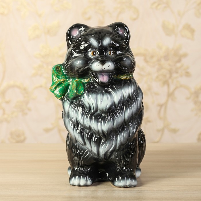 Копилка "Собака Шпиц", глянец