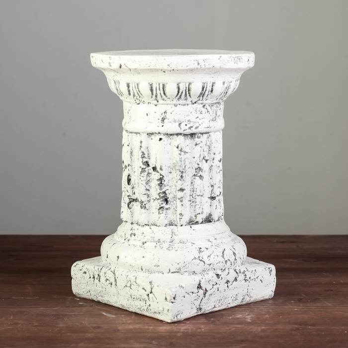 Колонна "Рим№1" белая 33см