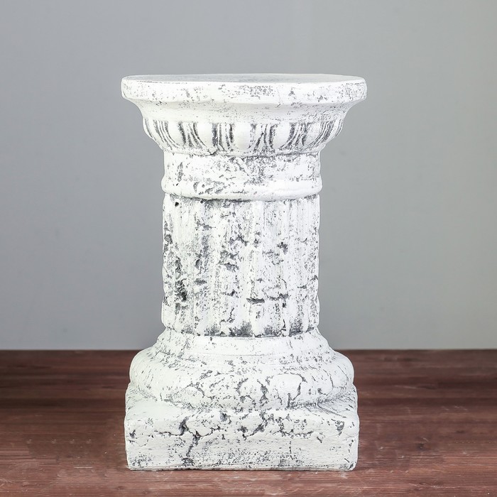 Колонна "Рим№1" белая 33см