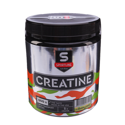 Креатин SportLine Creatine with Transport System 500g (Лимон-лайм)