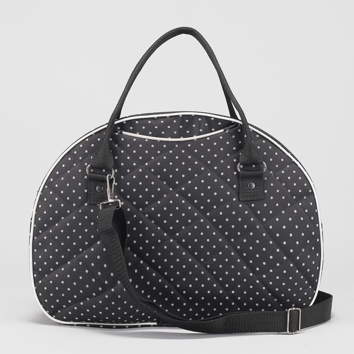 Сумка дорожная "Горох", отдел на молнии, наружный карман