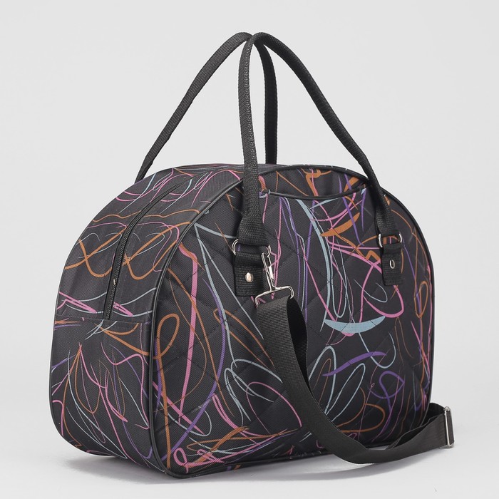 Сумка дорожная «Волны», отдел на молнии, наружный карман